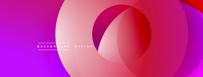 abstract vibrant layers create flowing gradient vector image