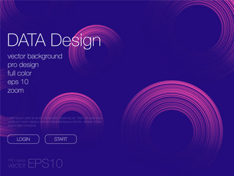 abstract blend background template for web site vector image