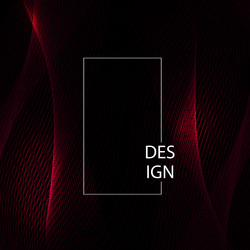 minimal red mesh texture on a black background vector image