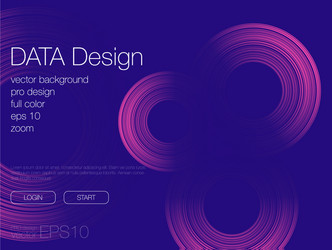 abstract blend background template for web site vector image