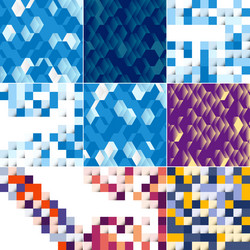 Background with an of abstract squares suitable vector