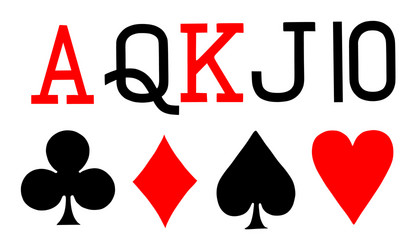 The King, Queen, Jack And Ace Of The Hearts Suit From A Deck Of Playing  Cards Stock Photo, Picture and Royalty Free Image. Image 3143477.