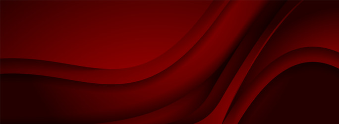 modern 3d dynamic red background with overlap vector image