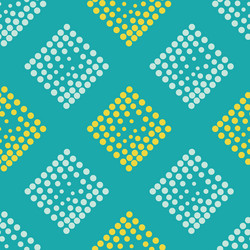 Turquoise Square Pattern vector image