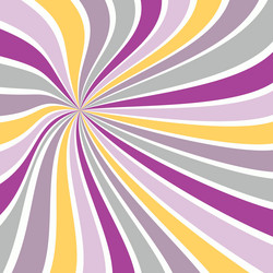 sunburst background abstract summer retro pattern vector image