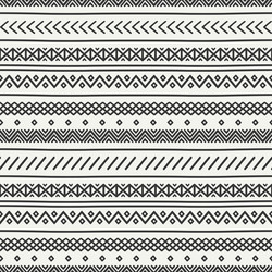 Mexican Tribal Pattern Vector Image