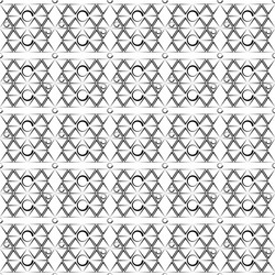 abstract pattern background image of an ornament vector image