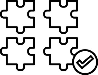 problem solving icon vector image