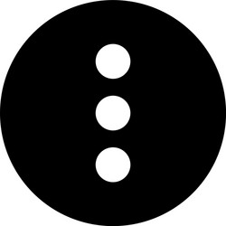 blank empty circle button badge tag or label icon vector image