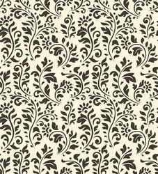4 seamless vintage floral patterns Royalty Free Vector Image