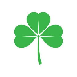 clover icon on background for graphic and web vector image