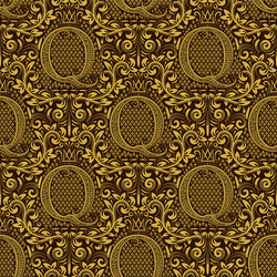 damask seamless pattern repeating background vector image