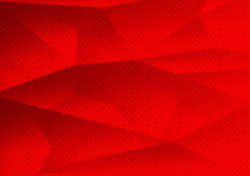 red color polygon abstract background technology vector image