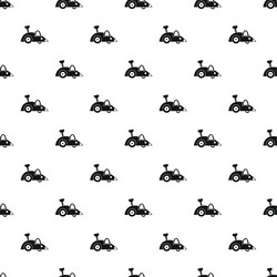 Clockwork mouse pattern simple style vector