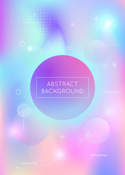 Fluid Gradient Abstract Background vector image