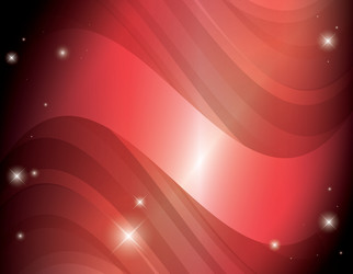 Abstract red background with stars and gradient vector