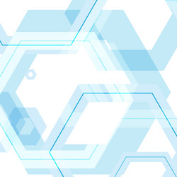 background of large colored hexagons eps vector image