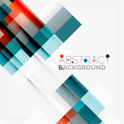 Abstract blocks template design background simple vector