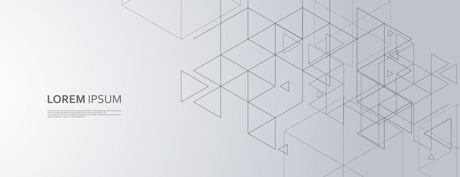 abstract hexagons design honeycomb pattern vector image