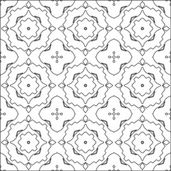 geometric pattern with triangular elements vector image