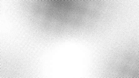 halftone backdrop with noise effect dotted vector image