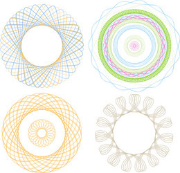 Spirograph4elements vector