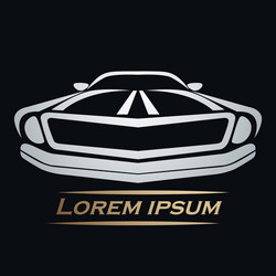 Auto paint car logo Royalty Free Vector Image - VectorStock
