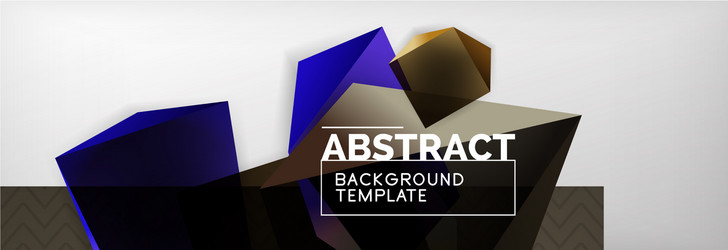 dark 3d triangular low poly shapes abstract vector image
