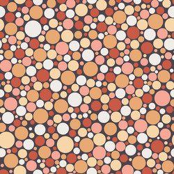 Polka dot color seamless pattern Royalty Free Vector Image