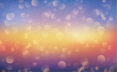 Multicolored Bokeh Background vector image