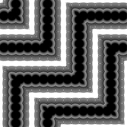 design seamless zigzag decorative pattern vector image