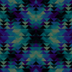 geometric abstract pattern moire overlay style vector image