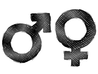 He She Sign Vector Images (over 360)