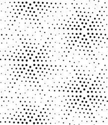 Geometric Pointillist Pattern vector image