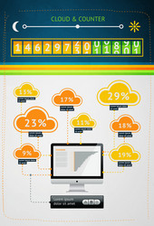 UI Elements & Icons - Web Interface vector image