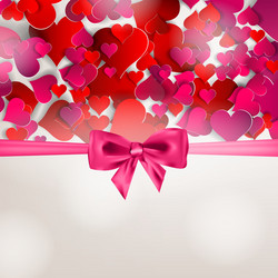 valentines day abstract paper hearts love vector