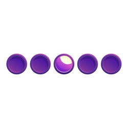 purple loading bar with glowing element showing vector image