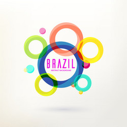 abstract background with circle vector image