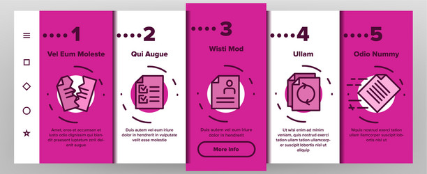 digital computer documents file vector image