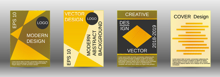 creative backgrounds with abstract gradient linear vector image