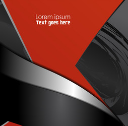 orange background line curve for text and m vector image