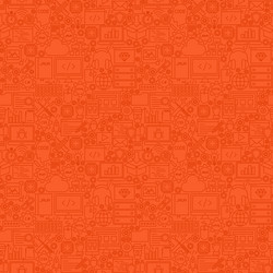 red line programming seamless pattern vector image