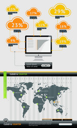 user interface for web vector image