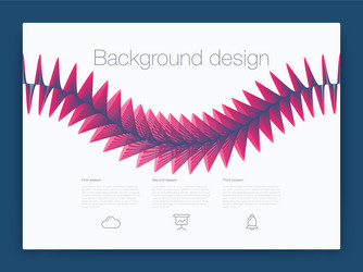 futuristic user interface ui technology vector image