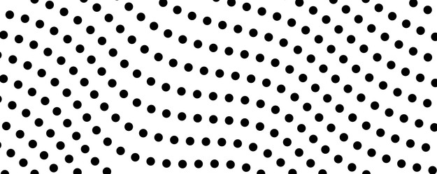 halftone monochrome background with flowing dots vector image
