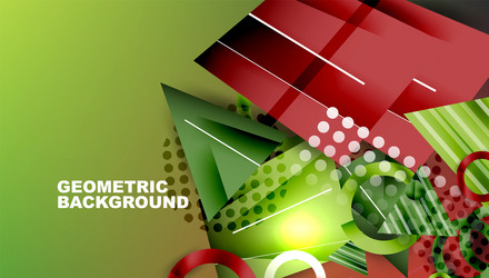 abstract background - overlapping circles vector image