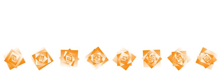 geometric square design shape with random shaded vector image