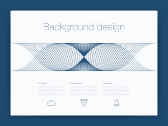 futuristic user interface ui technology vector image