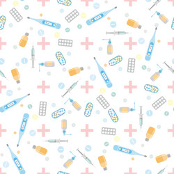 abstract background health medicine tablet patch vector image