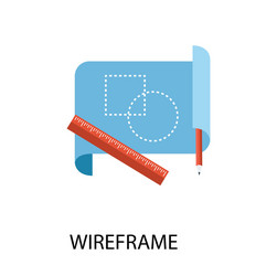 Drafting tools icon Royalty Free Vector Image - VectorStock